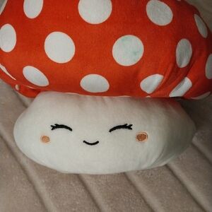 Cute Red and White Mushroom Plush